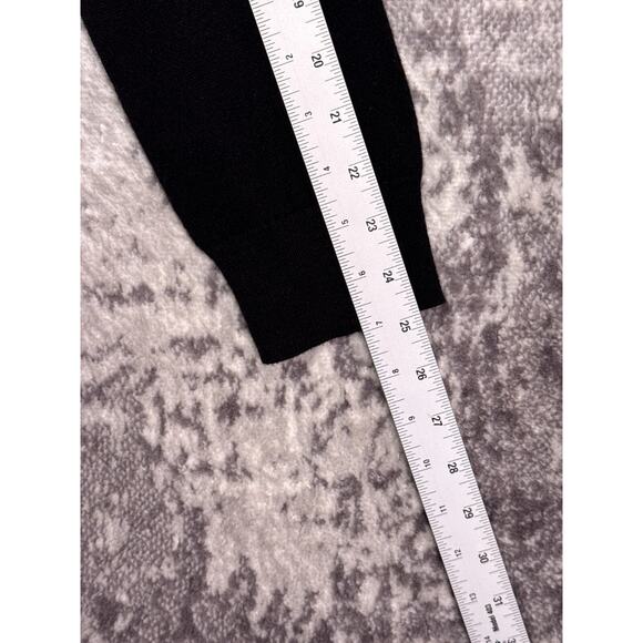 Theory Cashmere Sweater Small Mens Black Turtleneck Pullover - Picture 5 of 8